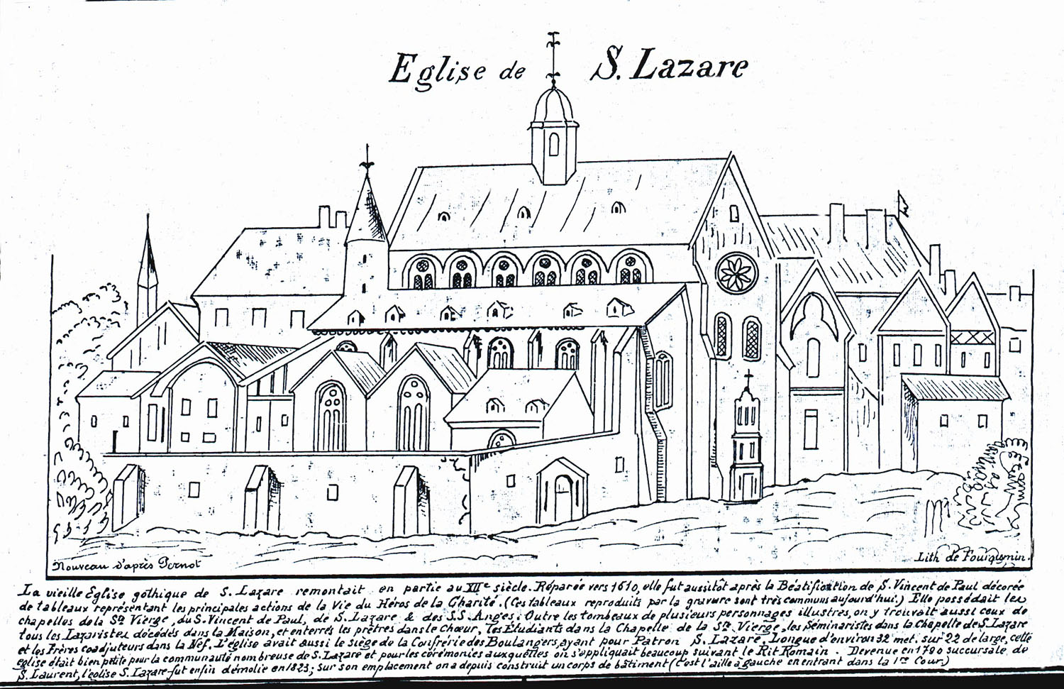 Saint-Lazare, Chapel, Maison-Mère of the Lazarists